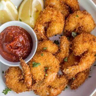 100pc Fried Shrimp Platter
